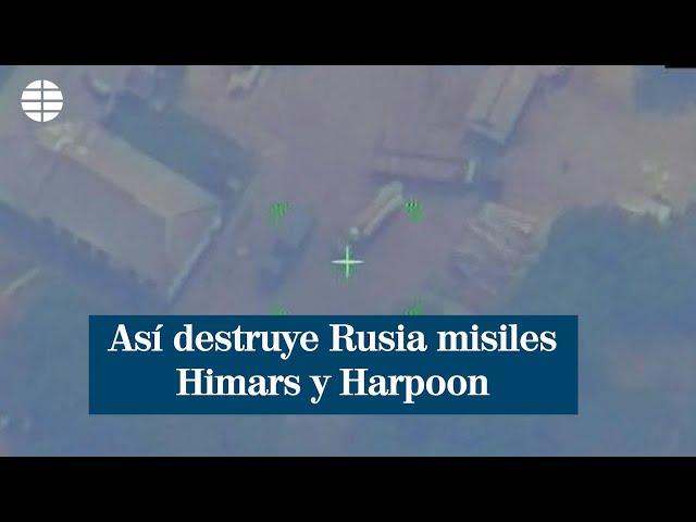 Así destruye Rusia misiles Himars y Harpoon ucranianos y estadounidenses