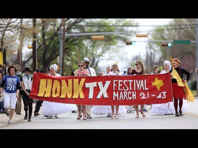 HONK! TX Parade in East Austin 2014