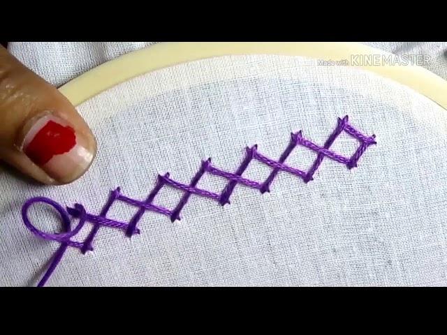 Gujarati Stitch/ Gujarati Work/ Sindhi Stitch#31