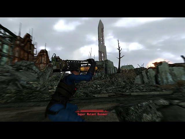 Firing a Mini Nuke and THIS happens *WTF MOMENT* - Fallout 3