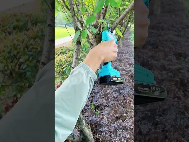 SUCA-8605 40mm cordless battery pruner Professional electric pruning shear scissors