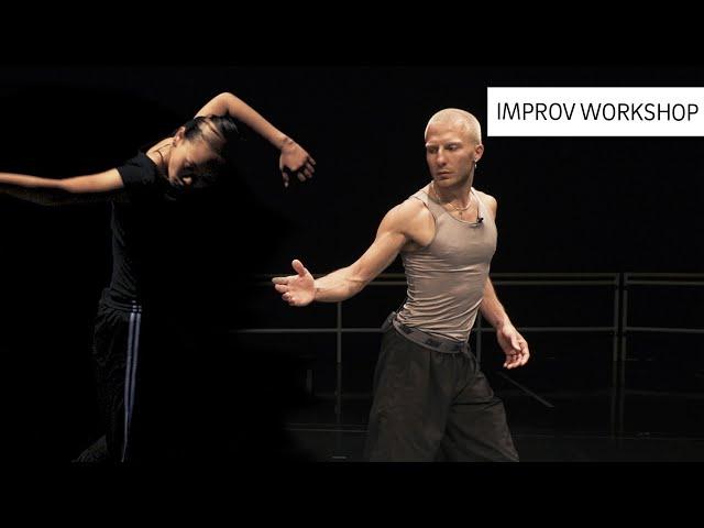 Improvisation workshop by NDT dancers Luca Tessarini and Nicole Ishimaru - ABN AMRO x NDT