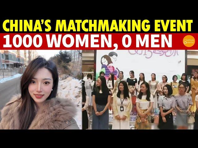 China’s Matchmaking Event Attracts 1000 Women, 0 Men! Shanghai Has an Overflow of Leftover Beauties