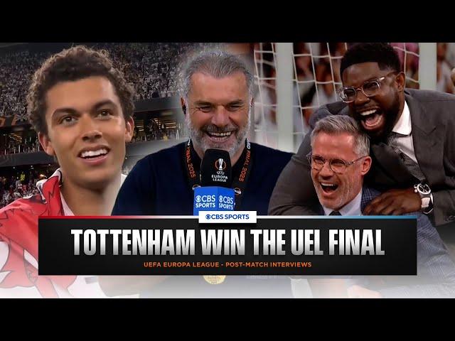 Ange Postecoglou gets the LAST LAUGH  | "SPECIAL FEELING" Johnson on Tottenham WINNING UEL Final 