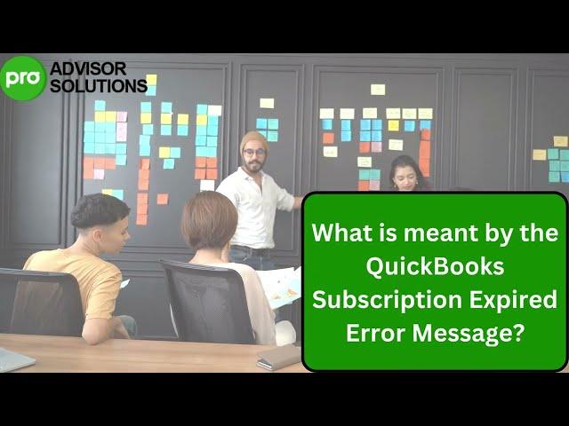 Best Methods To Fix QuickBooks Subscription Has Lapsed Error #error #explore #explore #quickbooks