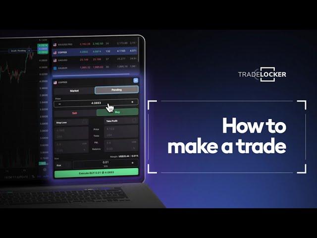 How to Place a Trade on TradeLocker