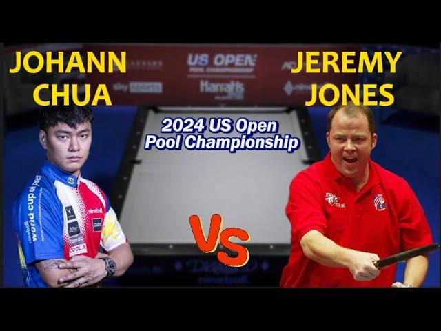 Highlights Johann Chua vs Jeremy Jones 2024 US Open Pool Championship