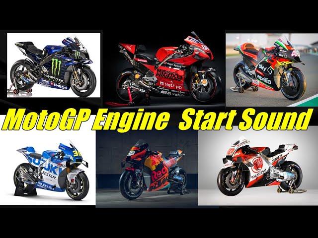 MotoGP Engine Start Sound