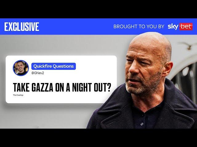 Alan Shearer’s 30 Questions with Gary Neville | Overlap Xtra