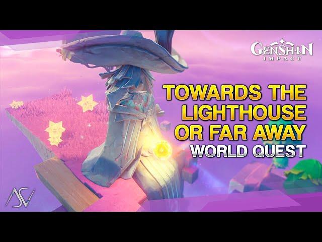 Towards the Lighthouse, or Far Away (Puzzles Guide) - World Quest | Genshin Impact