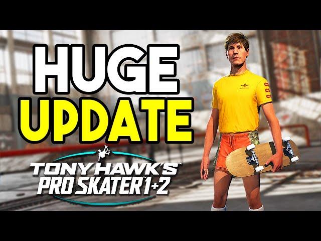 Tony Hawk's Pro Skater 1 And 2: DLC Update!