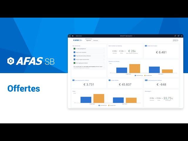 Offertes in AFAS SB