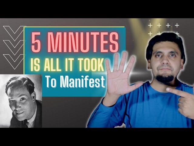 This Worked For Me in 5 Minutes!! Success Story Manifest Within A DAY | Neville Goddard