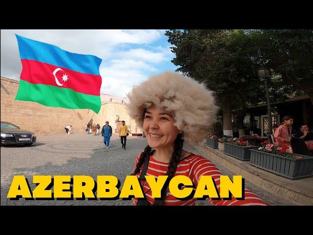 AZERBAYCAN'a Geldim! BAKÜ'de İlk Günüm! Sizi cox sevirem!