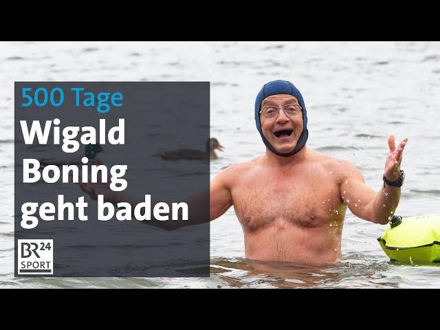 Wigald Boning geht baden - schon 500 Tage am Stück | BR24Sport