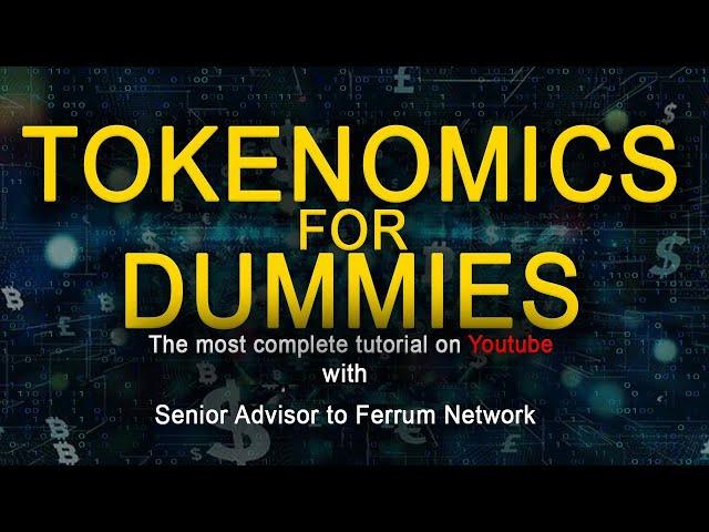 TOKENOMICS for DUMMIES. The most complete TUTORIAL on Youtube. #Crypto #Tokenomics #Tokenmetrics