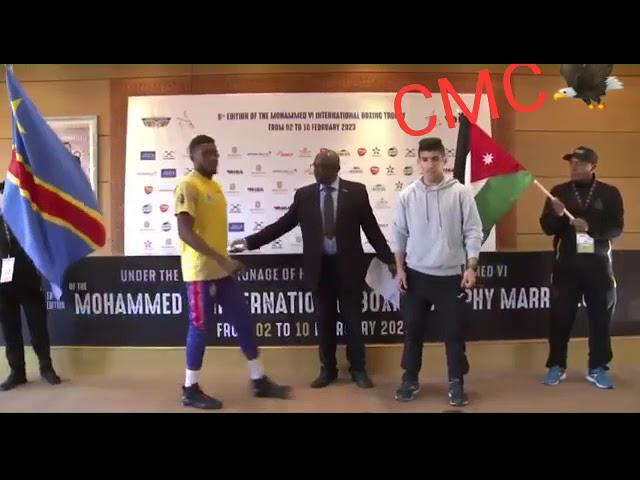 IBF BOXING TROPHY MOROCCO CONGRATS TO OUR BOXER STEVE KULUNGELUKA DRC 71.5KG WITH 2 JORDANS