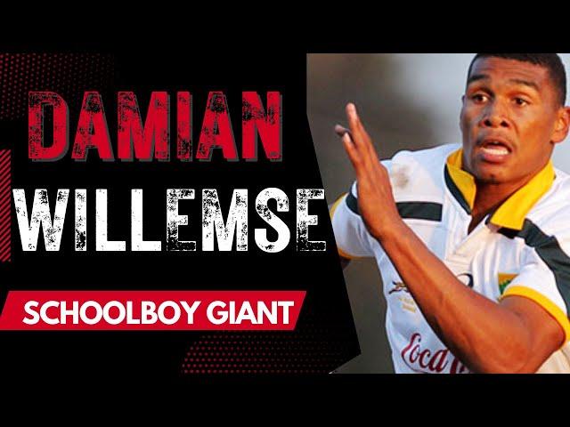 Damian Willemse Schoolboy Rugby Giant