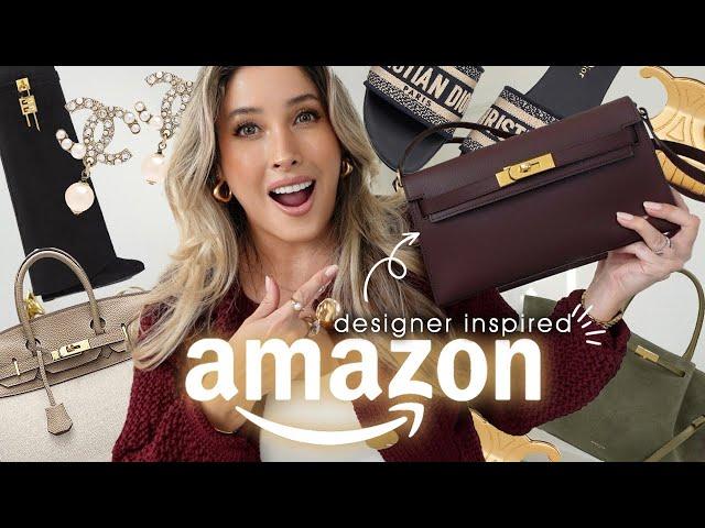 AMAZON UNBELIEVABLE DESIGNER DUPES : LUXURY FALL FASHION TRENDS on a BUDGET!