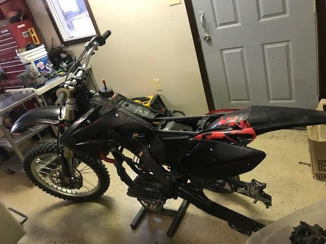 05 Honda CRF250R Dirt Bike Rebuild
