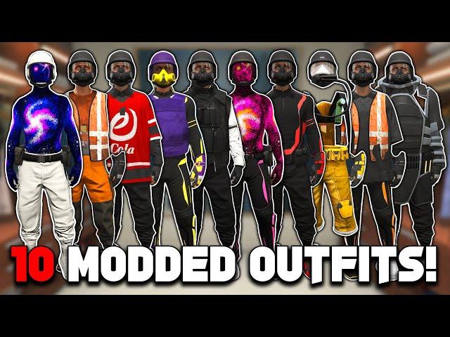 How To Get 10 GTA 5 Modded Outfits All In 1 Video!