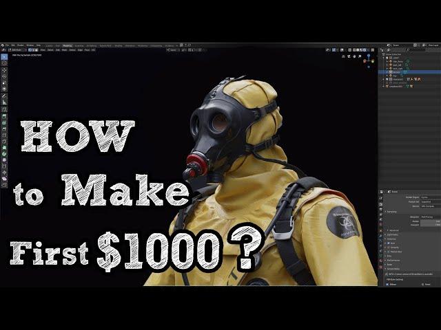 mistakes of selling 3D models_Make First $1000