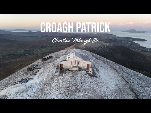 Croagh Patrick Sunrise, Jan. 2nd 2025 - Mayo , Ireland Hiking 4K Drone Footage DJI AIR 3