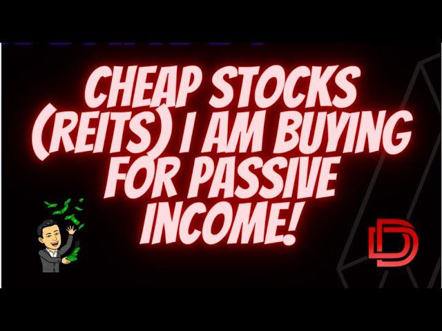 Cheap Stocks to Buy for Passive Income I High Yield Dividend Stocks ( REITs ) I REFI and AFCG mREITs