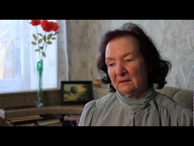 Свидетельствует о Холокосте Людмила Волошина