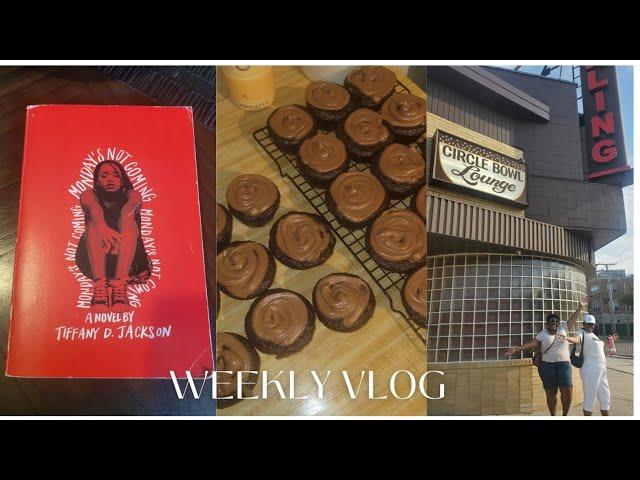 WEEKLY VLOG: Books, Food, Fun