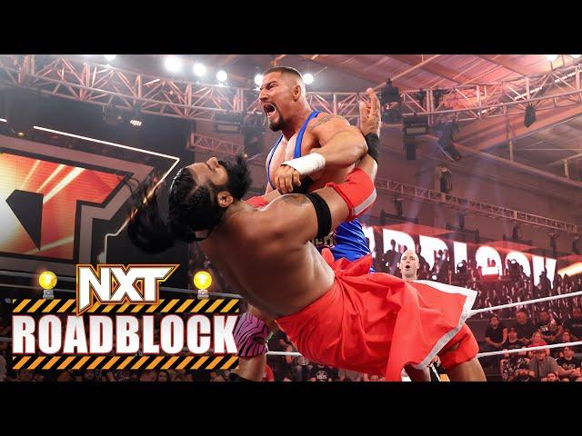 Bron Breakker helps The Creed Brothers take down Indus Sher: NXT Roadblock, March 7, 2023