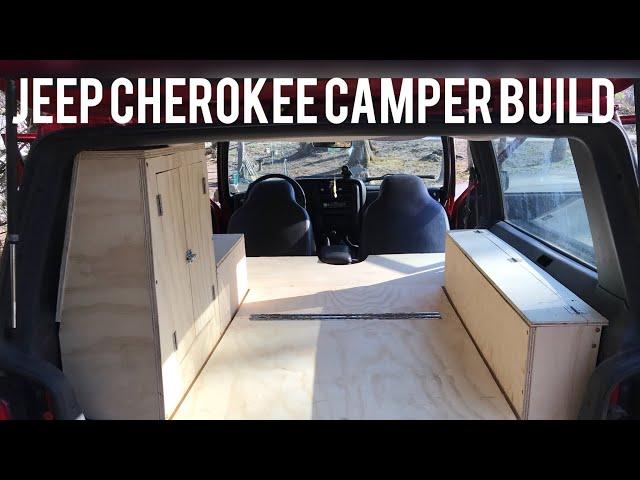 Jeep Cherokee Camper Build