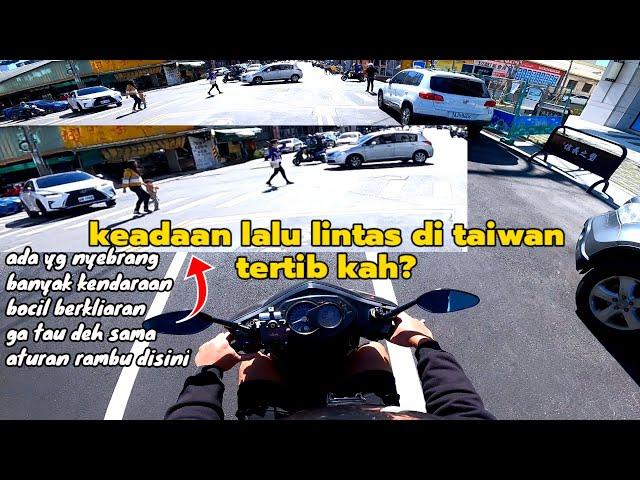 VIRALL‼️ TERNYATA SEPERTI INI KONDISI LALU LINTAS DI TAIWAN‼️