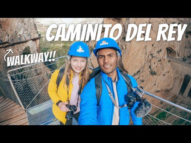 IS THIS WORLD'S MOST DANGEROUS HIKE!? | El Caminito Del Rey, Malaga Spain 2022