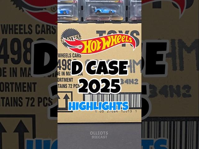 Hot Wheels D Case 2025 Highlights