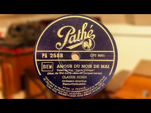 Claude Robin - Amour Du Mois De Mai - HMV 104