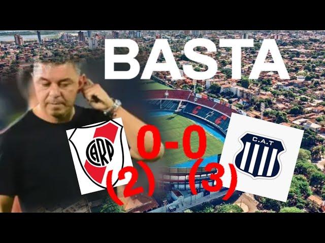 Basta: River 0(2) - Talleres (CBA) 0(3) - Supercopa internacional 2025, final - opinión