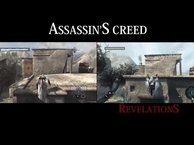 Assassin's Creed--1 vs Revelations--Graphics Comparison--[HD]