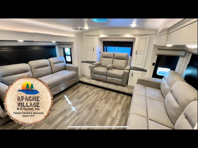 THE BEST Front Living Room 5th Wheel!! 2024 Jayco North Point 382FLRB - Detailed Walk-Through