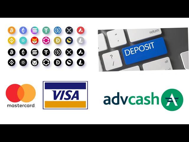 Deposit Money Into Advcash Wallet | Visa card | Bank Transfer | Cryptocurrency