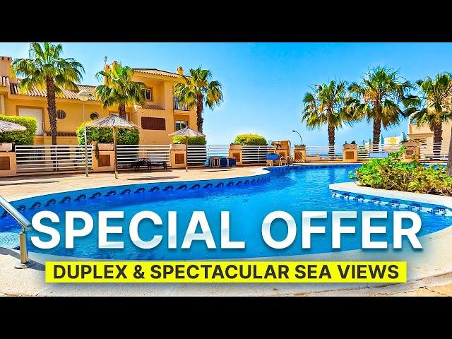 Beautiful Duplex with Spectacular Sea Views in Orihuela Costa Spain Costa Blanca Real Estate