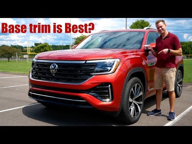 Review: 2024 Volkswagen Atlas - The BEST 3-Row Value IF You Get the Right One