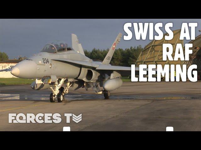 Why The Swiss Air Force Trained At RAF Leeming ️ | Forces TV