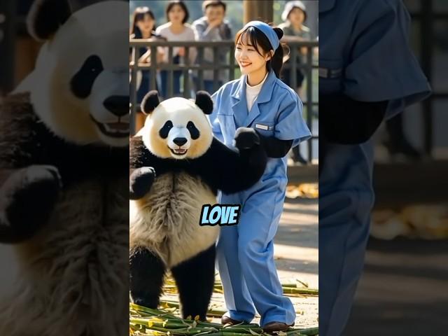 Panda vs Zookeeper! | #cute  #panda #shorts