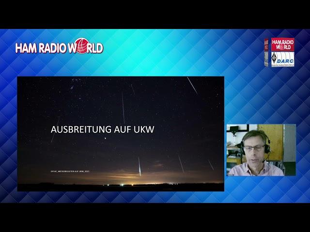 Jens Fischer DF5HC - Meteorscatter auf UKW | HAM RADIO World 2021 | 4K