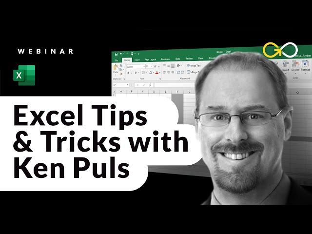 Excel Tips & Tricks with Excel Guru Ken Puls via GoSkills Excel