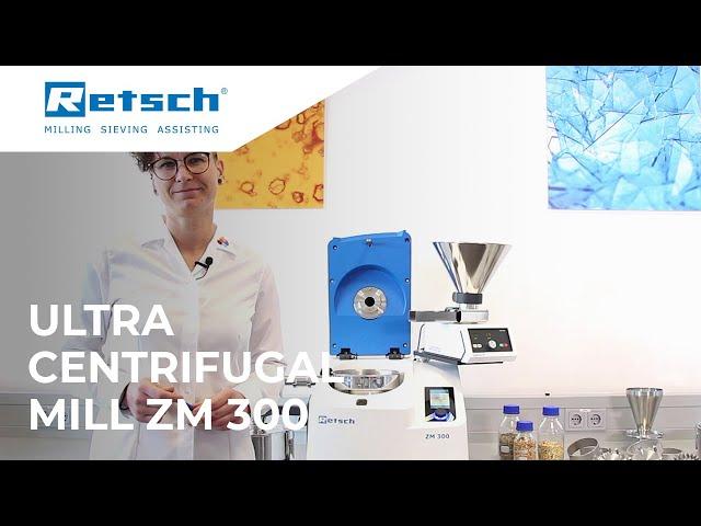 Ultra Centrifugal Mill ZM 300 - Introduction #RETSCH #rotormill #laboratoryinstruments