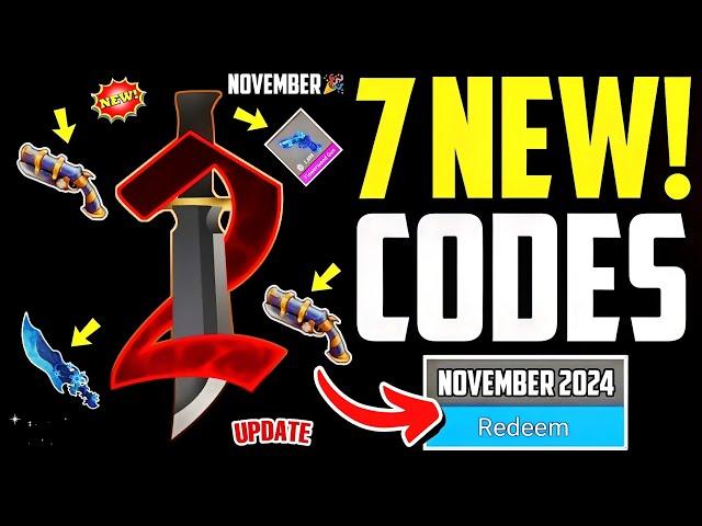 ️NOVEMBERCODES️MURDER MYSTERY 2 ROBLOX CODES 2024 -MM2 CODES 2024 - CODE MM2