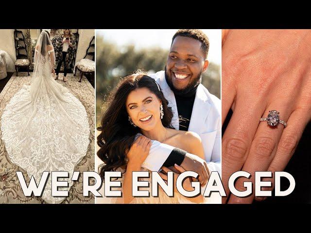 WE'RE ENGAGED! | the proposal, ring, wedding dress, diet, exercise routine, venue (all the details!)