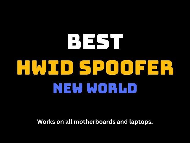 New World HWID Spoofer - How to get unbanned - Fix HWID Ban | TraceX